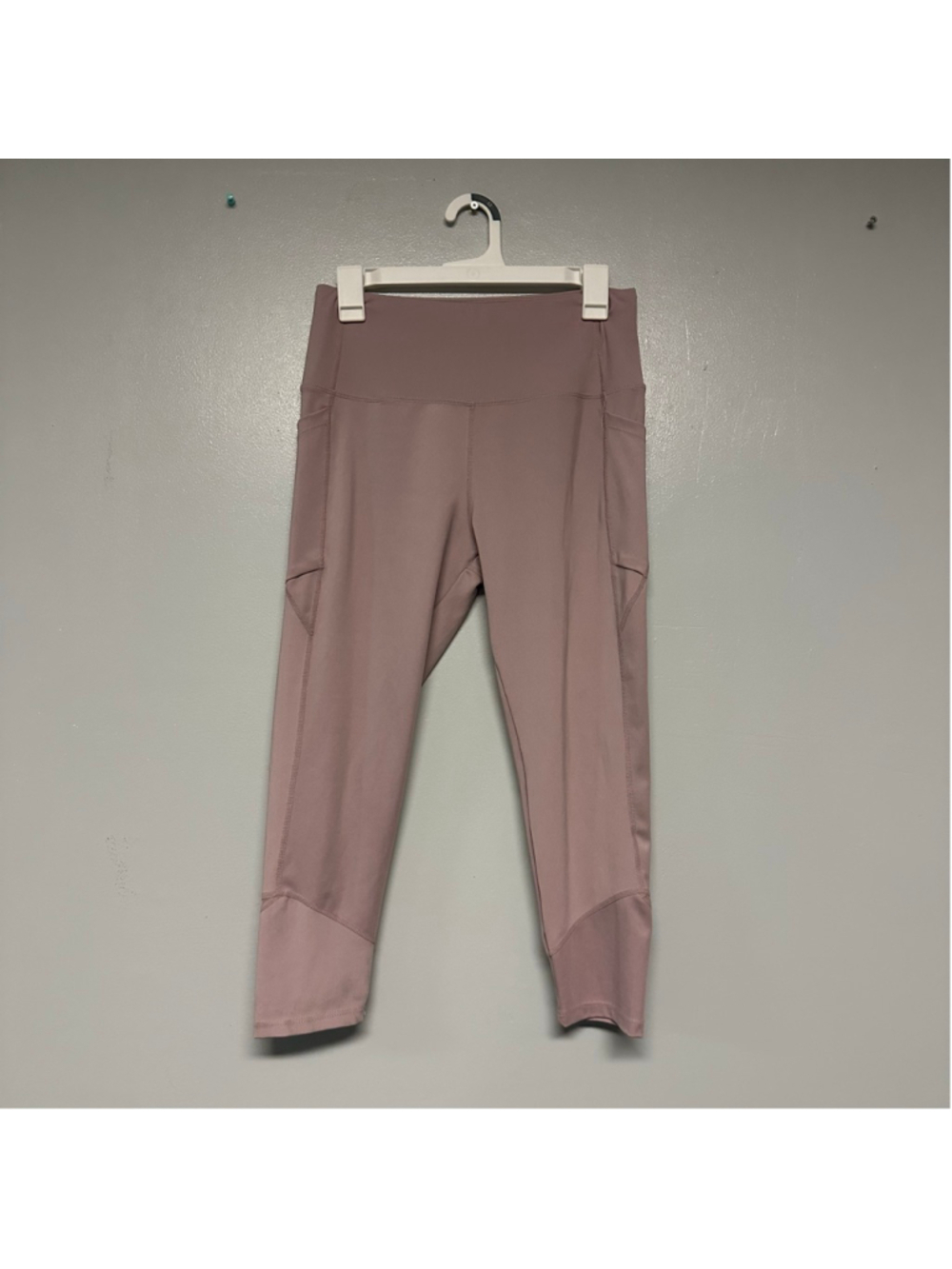 Women's KAY UNGER Mauve Leggings Size Large full length